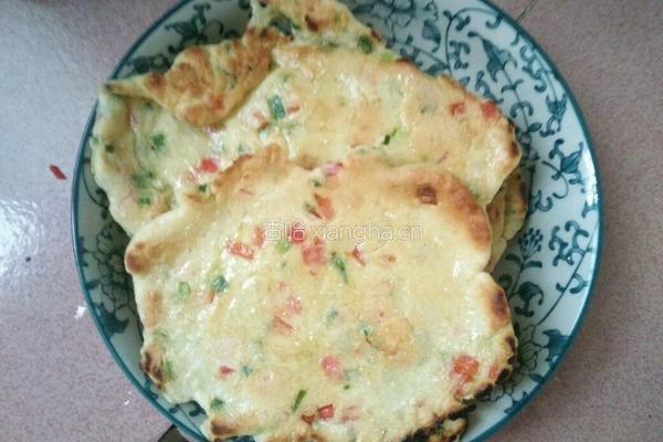 香葱鸡蛋饼的做法图解5