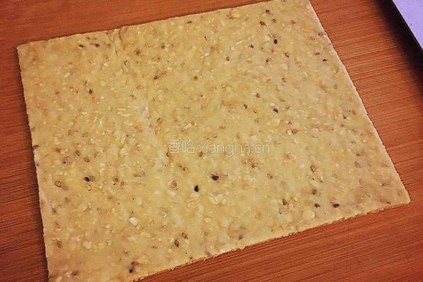 燕麦饼干手工零食的做法图解2
