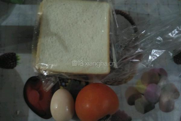 爱心三明治的做法图解1