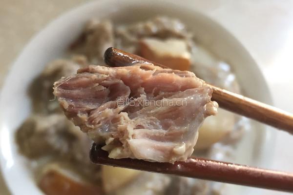 奶油炖雪梨排骨的做法图解14