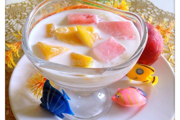 西瓜芒果西米露的做法图解6