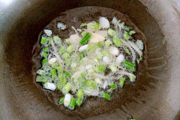 香菇扒油菜的做法图解7