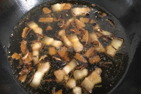 五花肉炖紫菜的做法图解8