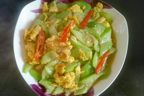 丝瓜炒鸡蛋