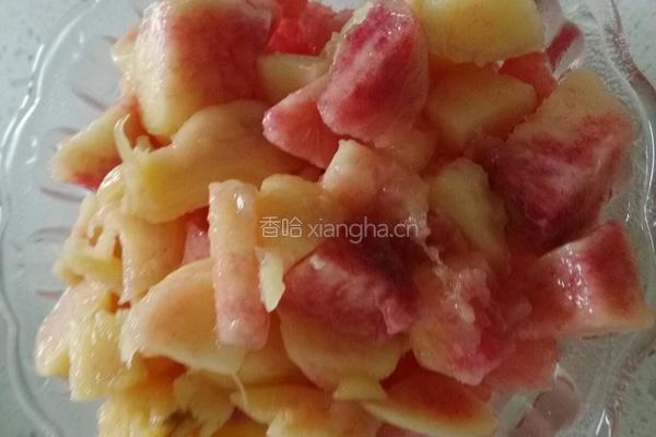 蜜桃西瓜沙拉的做法图解5