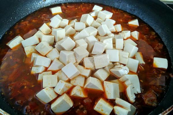 牛肉酱炖豆腐的做法图解9