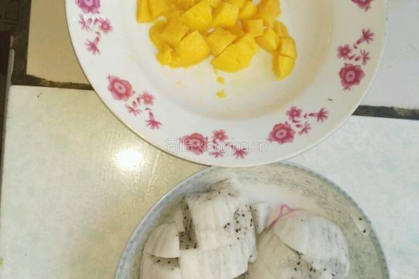 白心火龙果汁的做法图解1