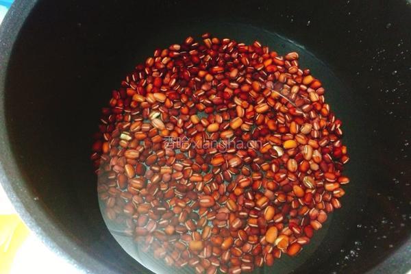 红豆沙的做法图解2