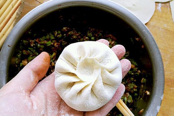 猪肉豆角包子的做法图解21