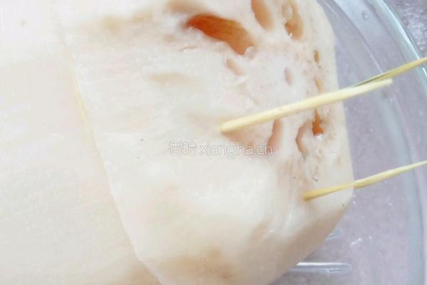 糯米莲藕的做法图解5