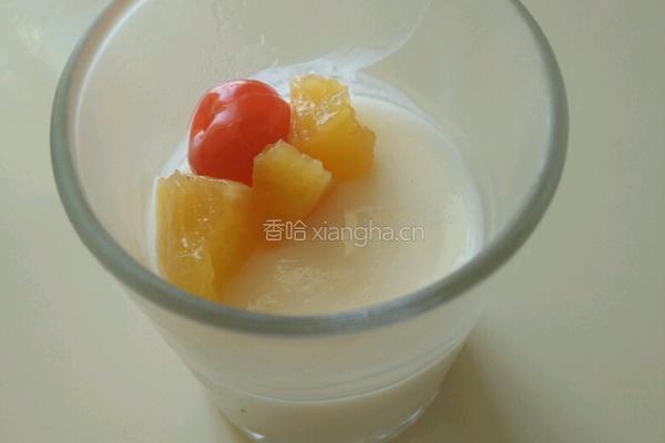 樱桃味布丁的做法图解10