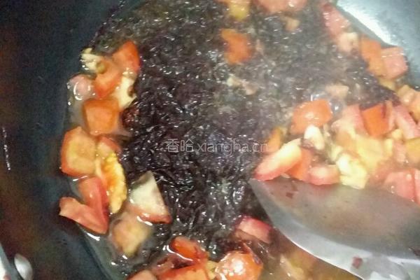 紫菜蕃茄鸡蛋汤的做法图解4