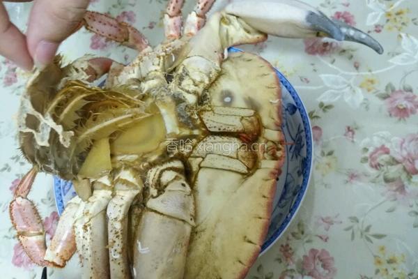 清蒸面包蟹的做法图解7
