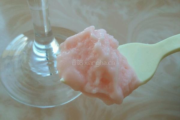 草莓味棉花糖冰激凌的做法图解10