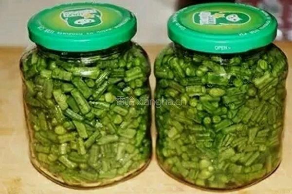 速腌酸豇豆与肉末酸豆角的做法图解6