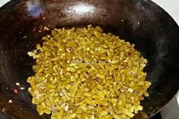 速腌酸豇豆与肉末酸豆角的做法图解13