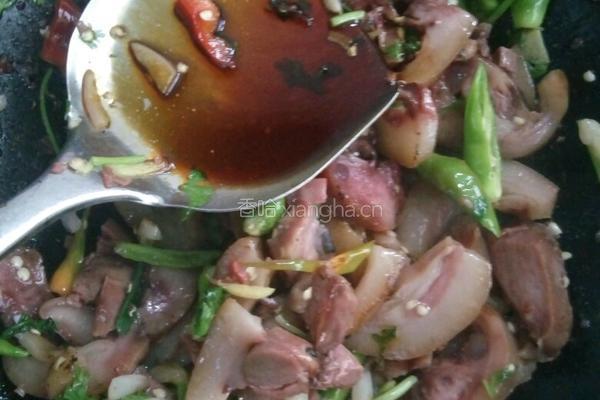 辣炒猪头肉的做法图解3