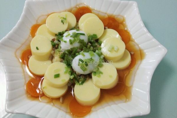 鸽蛋炖樱玉豆腐的做法图解5