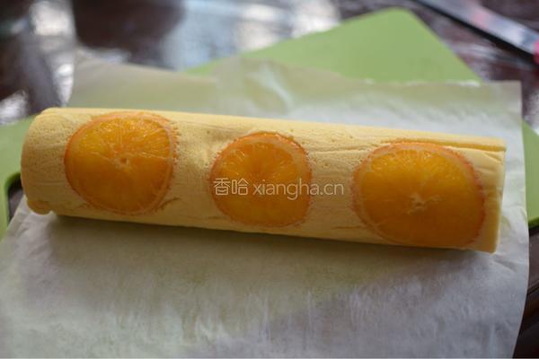 恋爱的滋味 香橙蛋糕卷(超详细内容)的做法图解24