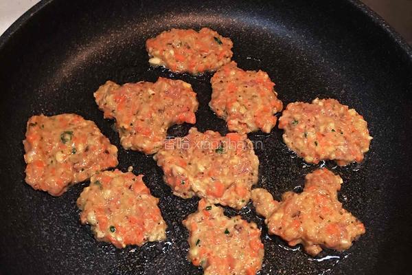 煎肉饼的做法图解4