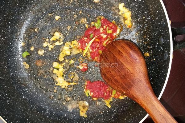 茄汁大虾的做法图解3