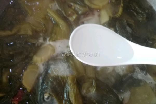 酸菜鱼的做法图解7