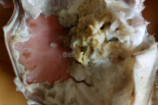 蒸海蟹的做法图解6