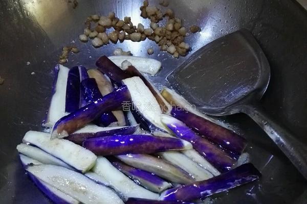豆角烧茄子的做法图解4