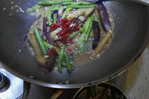 豆角烧茄子的做法图解9