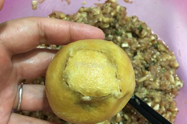 假狮子头--红烧油面筋塞肉的做法图解8