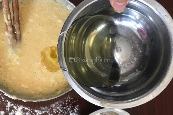 心型香蕉蛋糕的做法图解7
