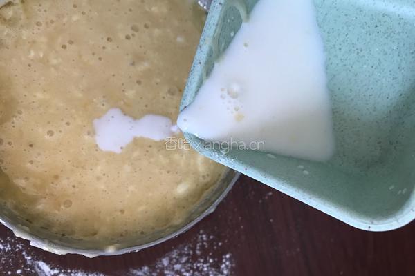 心型香蕉蛋糕的做法图解8