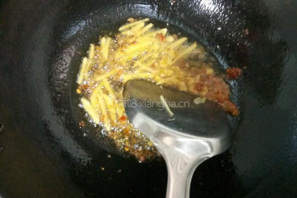 酱炒杏鲍菇的做法图解5