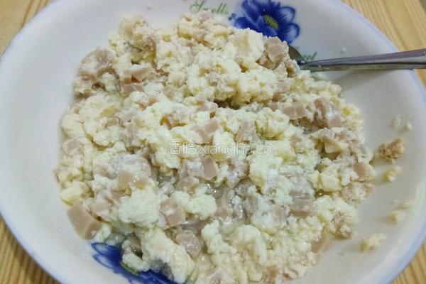 火腿鸡蛋羹的做法图解6