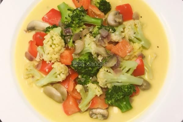 奶油烩蔬菜的做法图解12