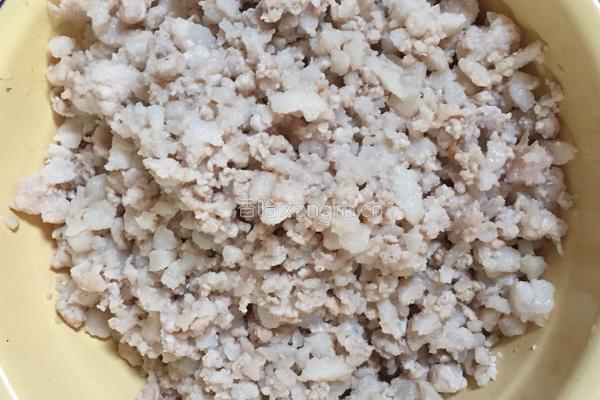 香菇粉丝猪肉包子的做法图解6