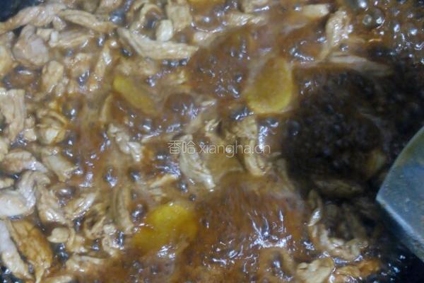 红油肉丝面的做法图解3