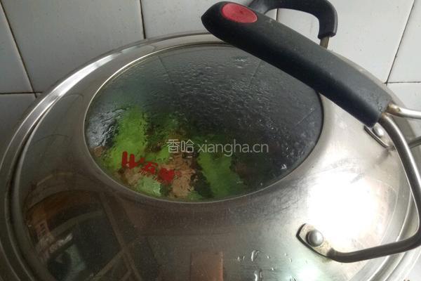 肉炖豆角的做法图解8