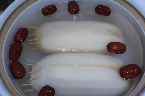 桂花糯米藕的做法图解4