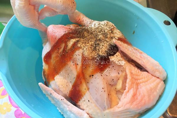 电饭煲香鸡的做法图解4