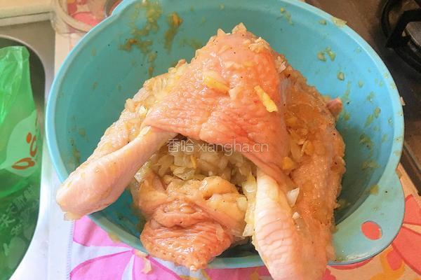 电饭煲香鸡的做法图解7