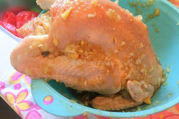 电饭煲香鸡的做法图解8