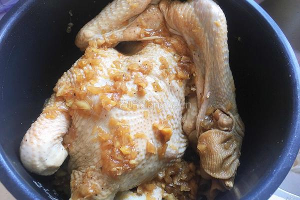 电饭煲香鸡的做法图解13