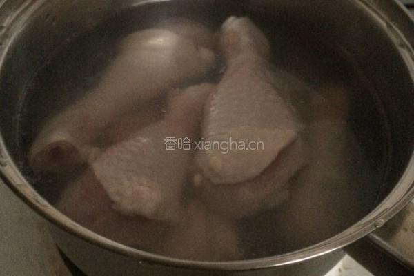 春笋焖鸡腿的做法图解3