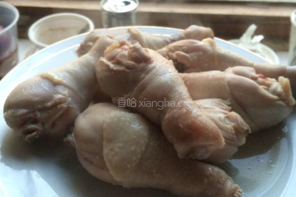 春笋焖鸡腿的做法图解4
