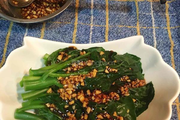 美味芥蓝的做法图解4