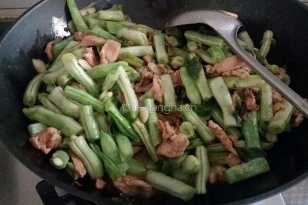 豆角沾卷子一锅鲜的做法图解6