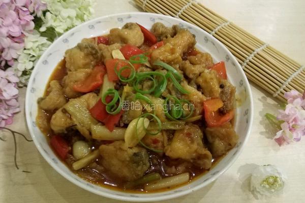 红烧鱼块的做法图解8