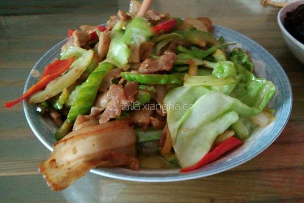 爆炒盐煎肉的做法图解6