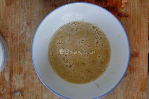 香蕉松饼的做法图解4